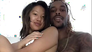 Interracial Deepthroat and Pussy Fuck &lpar;Cash&Layla Amateur Films Part&period;2&rpar;