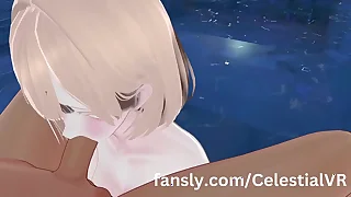 Chinese Teen Sucks Lifeguard By The Pool~~ &lbrack;VRChat ERP&rsqb;